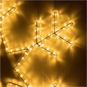 Фигура ARD-SNOWFLAKE-M4-750x750-324LED Warm (230V, 18W) (Ardecoled, IP65) 034252