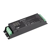 INTELLIGENT ARLIGHT Декодер SMART-DMX512-305-63-RDM-SUF Black (12-48V, 5x4A, Terminal) (IARL, IP20 Металл, 5 лет) 036244