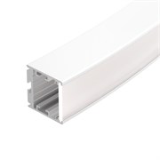 Профиль SL-ARC-3535-D320-W90 WHITE (260мм, дуга 1 из 4) (Arlight, Алюминий) 039592