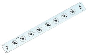 Плата 290x30-8E Emitter (8x LED, 724-02) (Turlens, -) 019252
