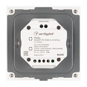 Панель SMART-P5-RGB-G-IN White (3V, Rotary, 2.4G) (Arlight, IP20 Пластик, 5 лет) 033756