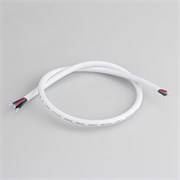 Провод питания ARL-MOONLIGHT-20AWG-4W-D6-CU-500 White (Arlight, Закрытый) 028124