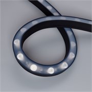 Грейзер DMX THOR-3D-F24-25x27mm 24V RGBW-Warm 3000 (24 W/m, IP65, 1m, wire x2) (Arlight, Силикон) 045264