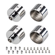 Заглушка WPH-FLEX-D22-360deg с отверстием (Arlight, Металл) 046102