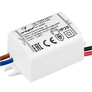 Блок питания ARJ-KE21200 (4W, 200mA) (Arlight, IP20 Пластик, 3 года) 023369