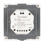 Панель SMART-P2-MIX-G-IN White (3V, Rotary, 2.4G) (Arlight, IP20 Пластик, 5 лет) 033754