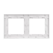 Рамка стеклянная FRM-GLARE-GS-2-WH (Arlight, -) 043796