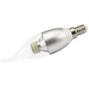 Светодиодная лампа E14 CR-DP-Flame 6W White 220V (Arlight, СВЕЧА) 015225