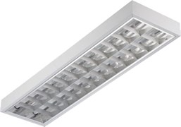 TL236 накладной, 1233х310, зеркальный растр - тип "Классика", ЭмПРА (класс энергосбережения EEI=B2) Helvar, Philips и т.п. 08265