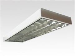 ЛПО436 K ECPнакладной, 1233х405, усеченный зеркальный растр, ЭПРА(класс энергосбережения EEI-A3 00931