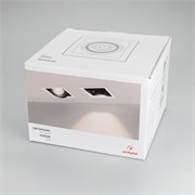 Светильник CL-KARDAN-S190x190-25W Day4000 (WH-BK, 30 deg) (Arlight, IP20 Металл, 3 года) 026499