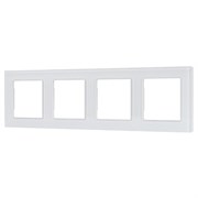 Рамка стеклянная FRM-GLARE-GS-4-WH (Arlight, -) 043802