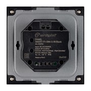 Панель SMART-P1-DIM-G-IN Black (3V, Rotary, 2.4G) (Arlight, IP20 Пластик, 5 лет) 033753