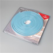 Образец Гибкий неон GALAXY-1608-5000CFS-2835-100 12V Azure 0.5M (16x8mm, 12W, IP67) (Arlight, 12 Вт/м, IP67) 030977