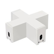 Коннектор крестовой NEO-CLIP-38-CON-X-WH (Arlight, IP40 Металл, 3 года) 028938
