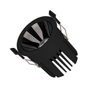 Светильник MS-ATLAS-BUILT-R66-15W Warm3000 (BK-BK, 35 deg, 230V) (Arlight, IP20 Металл, 5 лет) 035465