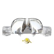 Линза ST130А LENS (130X60°, Emitter) (Turlens, -) 015864