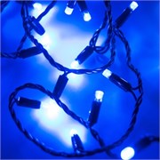 Светодиодная гирлянда ARD-STRING-CLASSIC-10000-BLACK-100LED-FLASH BLUE (230V, 7W) (Ardecoled, IP65) 025803
