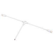 Коннектор питания ARL-MOONLIGHT-SPI/DMX-CON-POWER-T-MID-WIRE-WH (Arlight, IP67 Пластик, 3 года) 031466