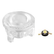 Линза 45DH2T (45°, Emitter, clear) (Turlens, -) 012215