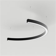 Светильник SP-LINE-HANG-ARC-C3535-D800-34W Warm3000 (BLACK, 230V) (Arlight, Металл) 034016(1)