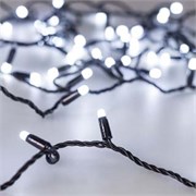 Светодиодная гирлянда ARD-STRING-CLASSIC-1000-BLACK-100LED-MILK-PULSE White (230V, 7W) (Ardecoled, IP65) 031652