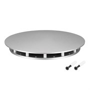 Крепление MOONLIGHT-BASE-ROUND-D13-L Silver (Arlight, Металл) 046089