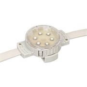 Флэш-модуль SOLEX-DMX-D40-6LED-24V RGB с держателем (Arlight, Герметичный) 027985