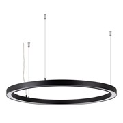 Светильник SP-CIRCLE-HANG-O3535-D1200-75W Warm3000 (RAL9005, 120 deg, 230V) IP40 LED (Arlight, Алюминий) 049372