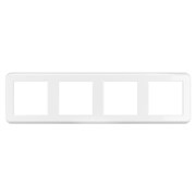 Рамка пластиковая FRM-VERSA-PL-4-WH (Arlight, -) 045187