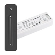 Диммер SMART-DIM-SET-LINE (12-24V, 1x8A, ПДУ 2.4G) (Arlight, IP20 Пластик, 5 лет) 034794