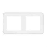 Рамка пластиковая FRM-VERSA-PL-2-WH (Arlight, -) 043776