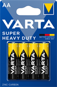 Батарейки VARTA SUPERLIFE R06 АА BL4 Heavy Duty (блистер  4 шт) 4008496556267