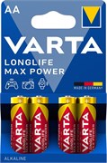 Батарейки VARTA LONGLIFE MAX POWER LR06/АА BL4 (блистер 4шт) 4008496105946