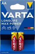 Батарейки VARTA LONGLIFE MAX POWER LR06/АА BL2 (блистер 2шт) 4008496114764