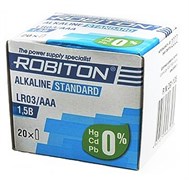 Батарейки ROBITON STANDARD LR6 BULK20 АА (блистер 20 шт) 13983