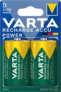 Аккумулятор VARTA POWER R2U D 3000мАч (блистер 2шт) 4008496550777