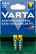 Аккумулятор VARTA POWER LR03 ААА 1000мАч BL2 (блистер 2шт) 4008496773824