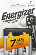 Батарейки ENERGIZER Alkaline Power LR14 С BL2 (блистер 2шт) 7638900297324