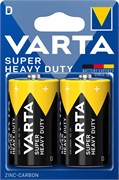 Батарейки VARTA SUPERLIFE R20 D BL2 Heavy Duty (блистер 2шт) 4008496556342