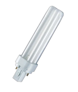 Лампа DULUX D 18W/3000K G24d-2 (тёплый белый 3000К) OSRAM 4099854122934