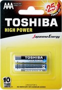 Батарейки TOSHIBA High Power LR03 1.5В ААА (блистер 2шт) 4904530592591