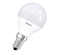 Лампа светодиодная шарик LED LS CLP40 5W/840 4000K 220V E14 холодный свет Osram 4058075695863