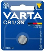 Батарейки литиевые VARTA ELECTRONICS CR1/3 N BL1 (блистер 1шт) 4008496274147