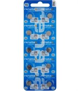 Батарейки серебряно-цинковые RENATA SR41W 392 BL10 12967Б