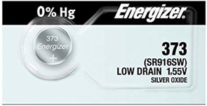 Батарейки серебряно-цинковые ENERGIZER Silver Oxide SR373 BL1 - (блистер 1шт) 7638900058802