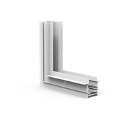 Коннектор угловой MAG-CON-4560-FDW-L90-INT (WH, 5LN, внутренний) (Arlight, IP20 Металл, 3 года) 052659