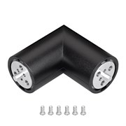 Соединитель профиля ROUND-D36-360-90 BLACK (Arlight, Металл) 050543
