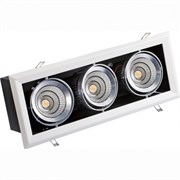 Светильник FL-LED Grille-111-3  90W  3000K 525*195*170мм 90Вт 7200Лм (  карданный светодиодный белый) 606723