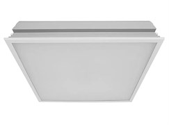 CSVT ЛВО 4хЛЛ T8 615х595х80 opal-sand IP20 белый G13 без лампы с рамкой 00000000911